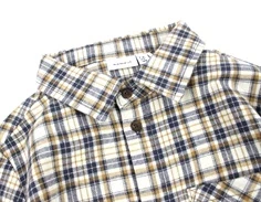 Name It buttercream ternet skjorte